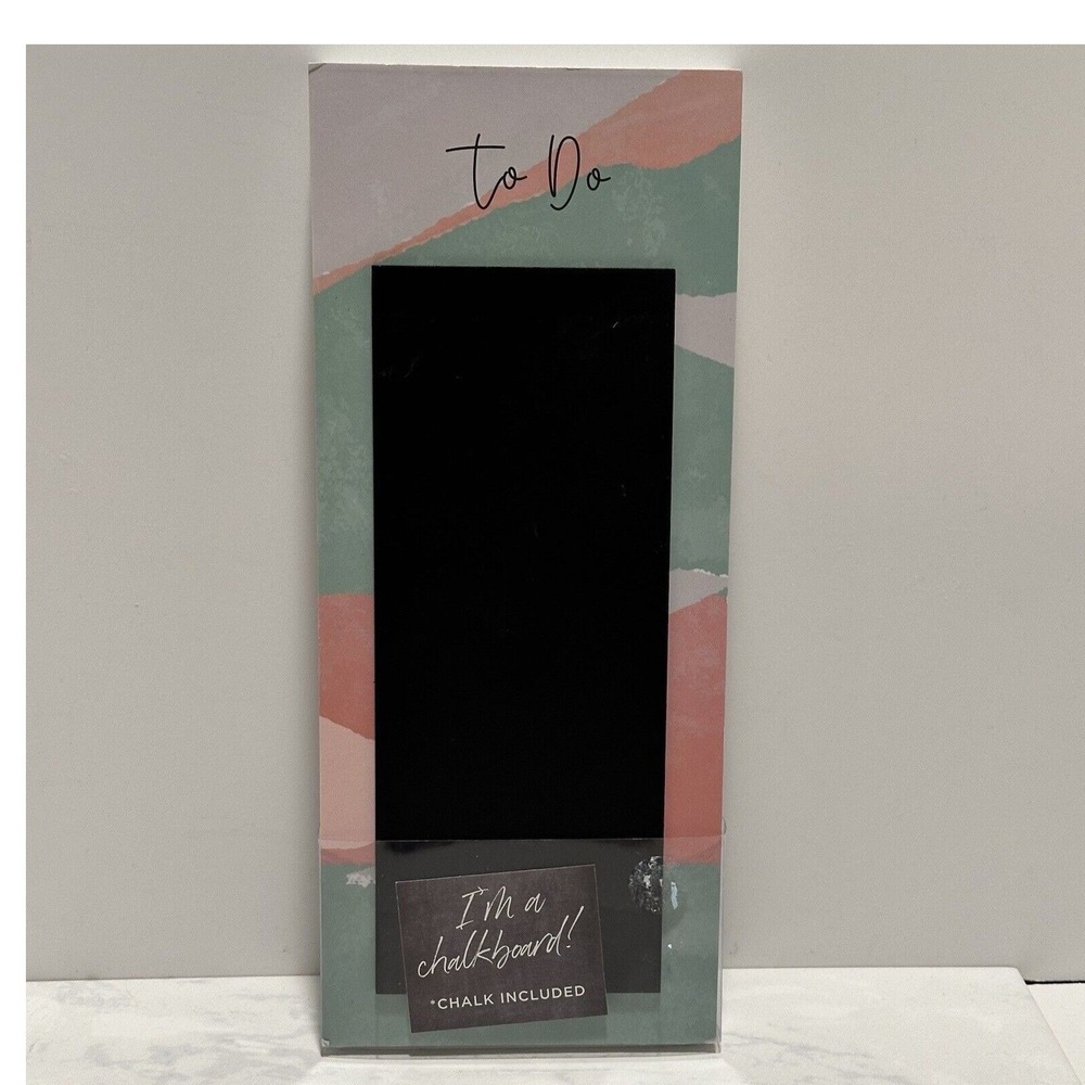 New View To Do List Chalkboard with Chalk Included Abstract Design - Picture 5 of 9